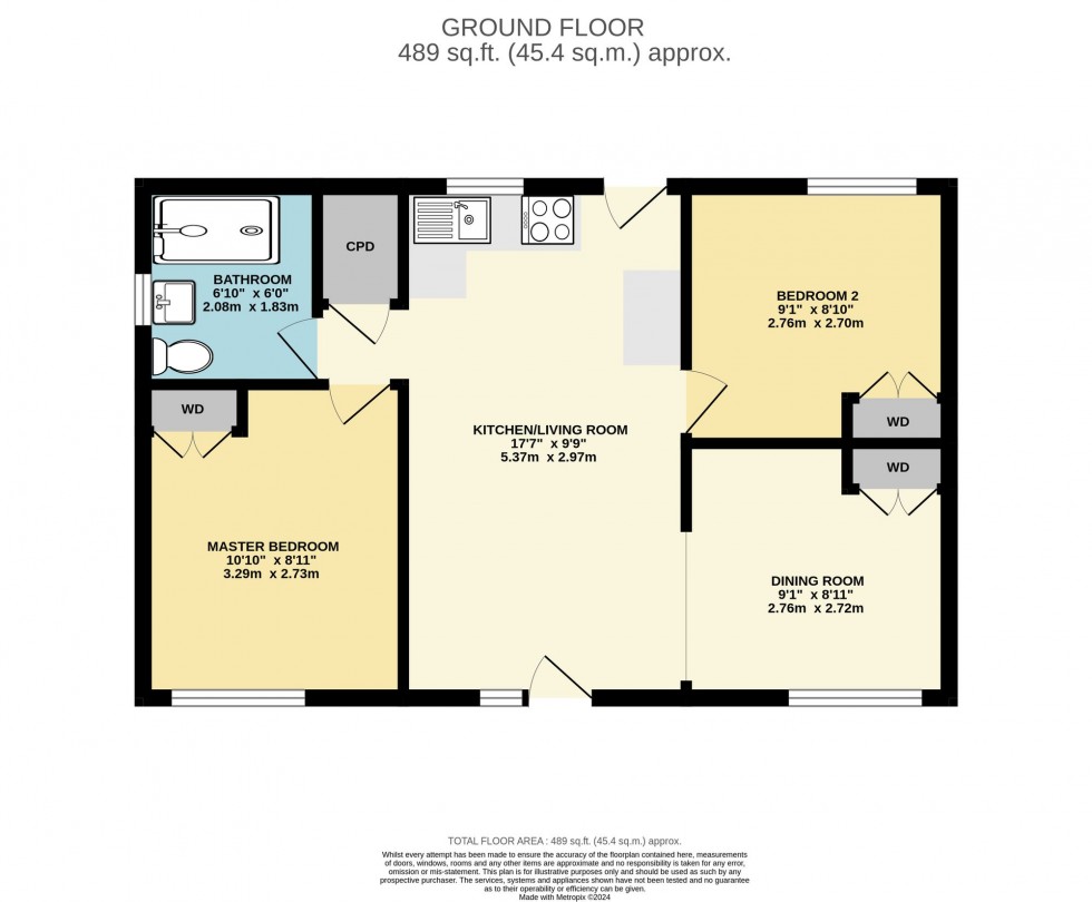 Floorplan for Rosecraddoc, Liskeard, PL14