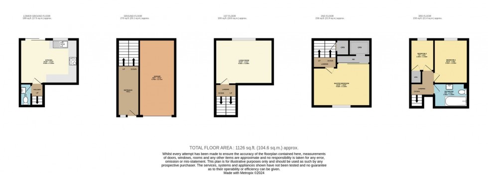 Floorplan for William Young Mews, Liskeard, PL14