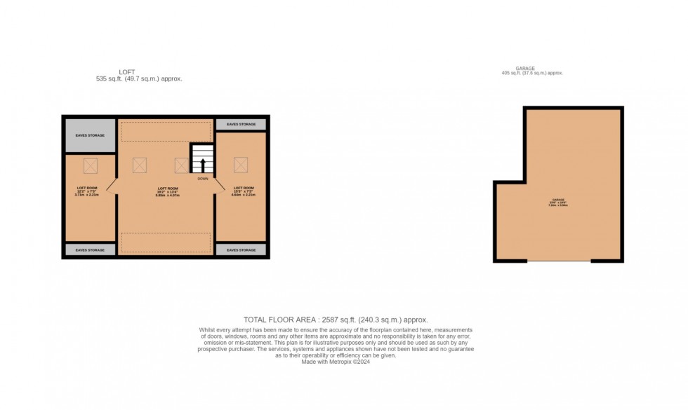Floorplan for Lamellion, Liskeard, PL14