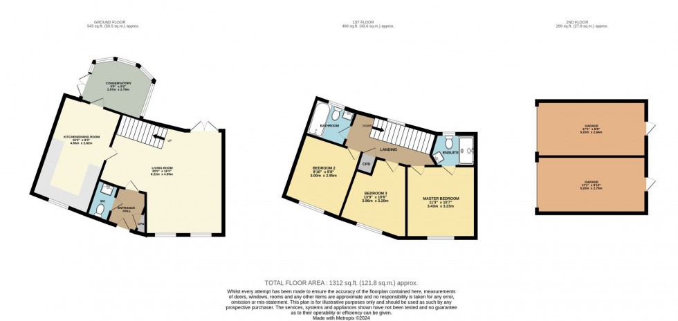 Floorplan for Golitha Rise, Liskeard, PL14