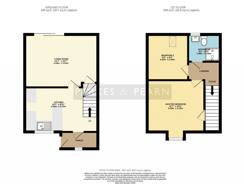 Floorplan for Trelawny Road, Menheniot, PL14