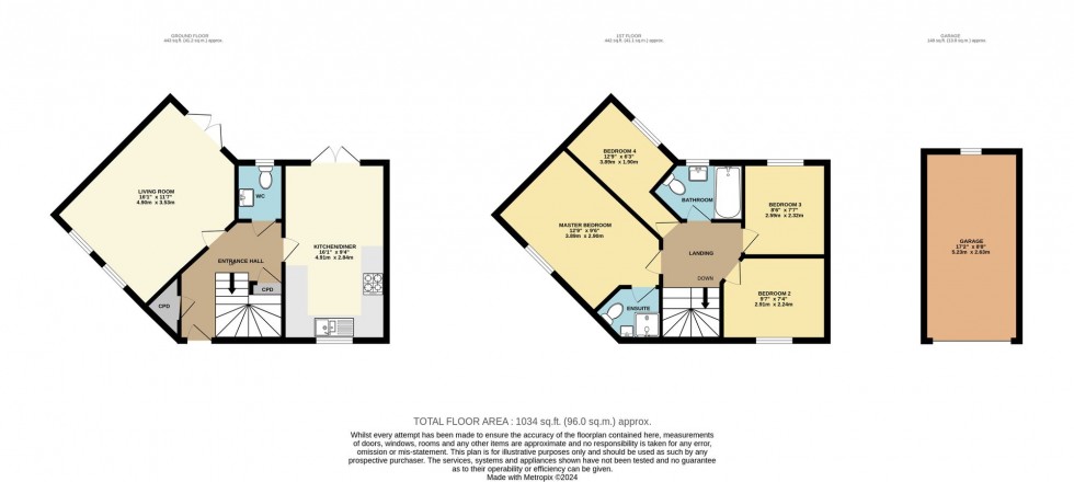 Floorplan for Lantoom Way, Dobwalls, PL14