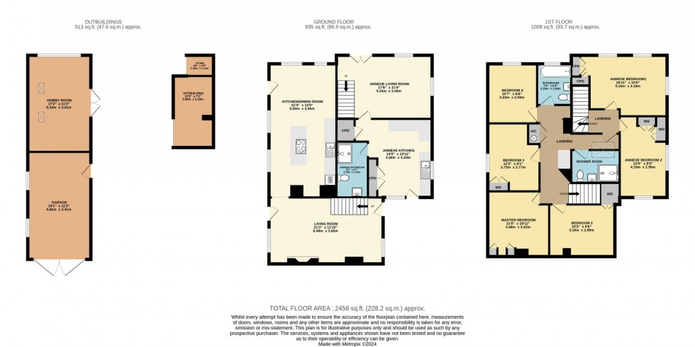 Floorplan for Middle Hill, Pensilva, PL14